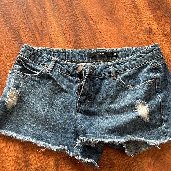 Harper Pants - Denim cut offs